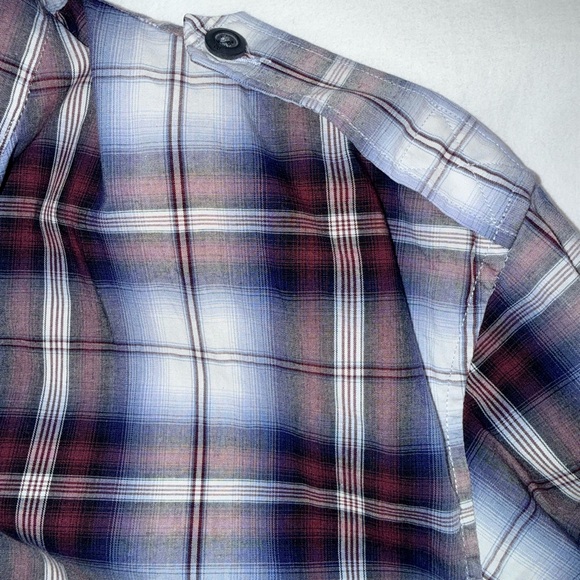 Men’s Banana Republic Plaid Button-Down Shirt Size Medium - Picture 3 of 5